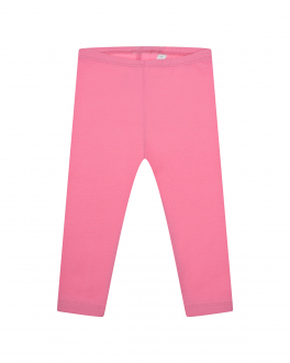 Леггинсы розового цвета Sanetta Kidswear Розовый, арт. 115419 38170 PINK HIBIS | Фото 1