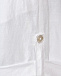 Льняные шорты с поясом на кулиске, белые 120% Lino | Фото 6