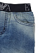 Джинсовые шорты с эластичным поясом Emporio Armani | Фото 3