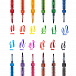 Набор двусторонних цветных фломастеров для каллиграфии, 12 шт. OOLY | Фото 4