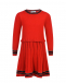 Красное трикотажное платье Aletta | Фото 1