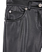 Черные брюки из эко-кожи Ermanno Scervino | Фото 3
