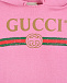 Толстовка-худи из хлопка с логотипом и капюшоном GUCCI | Фото 3