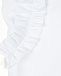 Белые спортивные брюки с рюшами Monnalisa | Фото 3