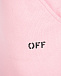 Розовая юбка с поясом на кулиске Off-White | Фото 3