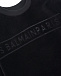 Черный свитшот с логотипом в тон Balmain | Фото 3