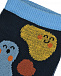 Спортивные носки синего цвета с принтом Falke | Фото 2