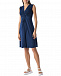 Платье синего цвета с функцией для кормления Pietro Brunelli | Фото 6