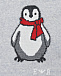 Комбинезон из вирджинской шерсти с декором &quot;пингвин&quot; Emporio Armani | Фото 3