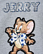 Спортивная куртка Jerry Mouse серого цвета Monnalisa | Фото 4
