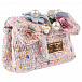Розовая сумка с цветами, 10x12x5 см Rena Chris | Фото 2
