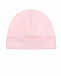 Розовая шапка с цветочной вышивкой Lyda Baby | Фото 2