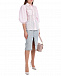 Розовая джинсовая рубашка с перфорацией Forte dei Marmi Couture | Фото 2