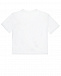 Белая футболка с вышивкой пайетками MSGM | Фото 2