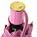 Розовый зонт с принтом &quot;мишка и звезды&quot;, 21 см Moschino | Фото 6