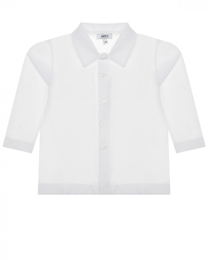 Белая трикотажная рубашка Aletta | Фото 1