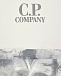 Белая толстовка-худи с мраморным принтом CP Company | Фото 4