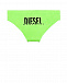 Зеленые плавки с логотипом Diesel | Фото 2