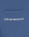 Спортивные брюки голубого цвета Emporio Armani | Фото 4