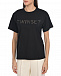 Черная футболка с лого TWINSET | Фото 6