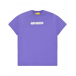 Фиолетовая футболка с логотипом Off-White | Фото 1