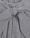 Серый шарф-горло с бантом Aletta | Фото 3