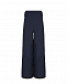 Темно-синие брюки с бретелями Poivre Blanc | Фото 2