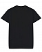 Черная футболка с двойным лого Diesel | Фото 2