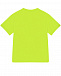 Салатовая футболка с логотипом Moschino | Фото 2