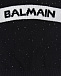 Черно-белый джемпер с вышивкой пайетками Balmain | Фото 3