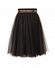 Коричневая юбка-пачка Dolce&Gabbana | Фото 3