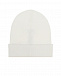 Белая шапка с черным логотипом MM6 Maison Margiela | Фото 2