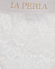 Белые трусы-шортики с кружевной вставкой La Perla | Фото 3
