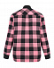 Куртка-рубашка в черно-розовую клетку Dan Maralex | Фото 5