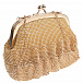 Золотая сумка со стразами, 17x13.5x5.5 см Monnalisa | Фото 2