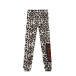 Леопардовые спортивные брюки Philipp Plein | Фото 1