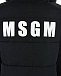 Черное пальто для мальчиков MSGM | Фото 6