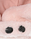 Розовая шапка из овчины с помпонами Ploomlé | Фото 7