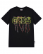 Черная футболка с неоновым логотипом GCDS | Фото 1