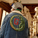 Джинсовая куртка с мехом GUCCI | Фото 3
