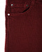 Бордовые брюки из вельвета IL Gufo | Фото 3