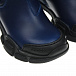 Темно-синие ботинки на массивной подошве GUCCI | Фото 7
