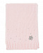 Розовый шарф с декором из страз, 18*120 Joli Bebe | Фото 2