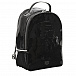 Черный лаковый рюкзак 27х21х11 см Karl Lagerfeld kids | Фото 2