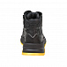 Черные кроссовки с желтой подошвой Rondinella | Фото 3