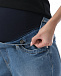 Синие джинсы для беременных HI-RISE STRAIGHT Pietro Brunelli | Фото 16