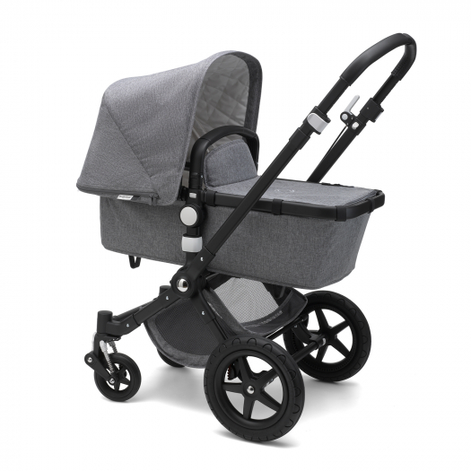 Коляска Bugaboo Cameleon 3 Plus Classic black/grey melange  | Фото 1