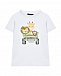 Комплект детский бермуды + футболка с принтом машина со зверями Monnalisa | Фото 2