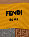 Джемпер в стиле пэчворк Fendi | Фото 3