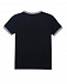 Черная футболка с контрастным декором Dolce&Gabbana | Фото 2